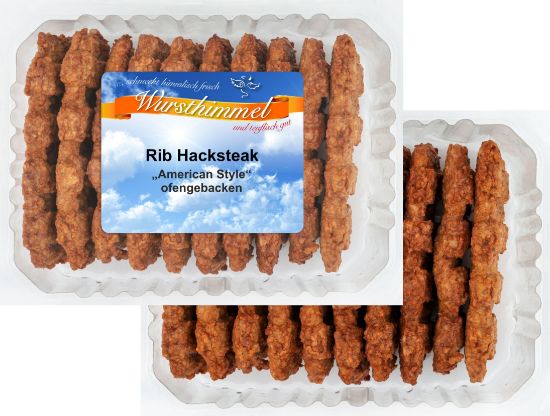 Bild von *1 KG AMERICAN RIP-HACKSTEAK WURSTHIMMEL