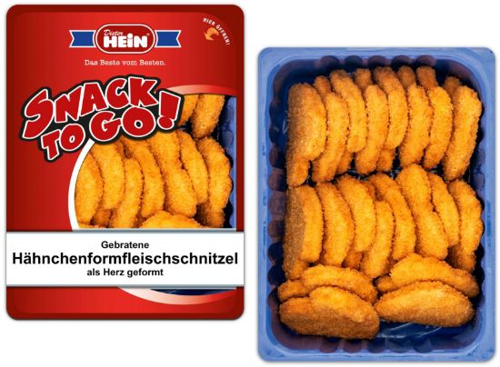 Bild von *1,2 KG HÄHNCHENSCHNITZEL HERZFORM 