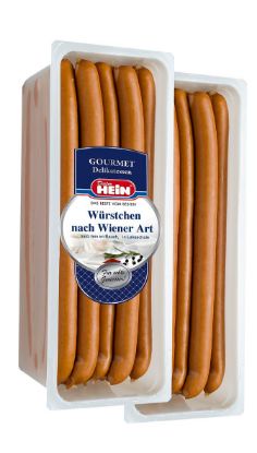 Bild von *2 KG WIENERWÜRSTCHEN 25 X 80 GR.