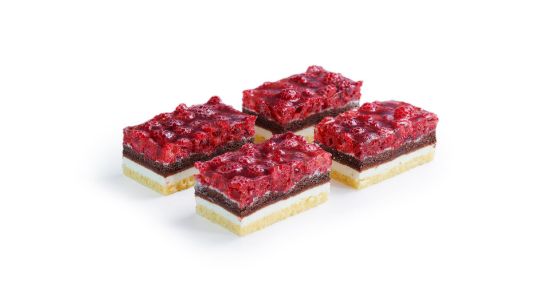 Bild von *1 ST. HIMBEER-SAHNESCHNITTE (UK = 3 ST.)