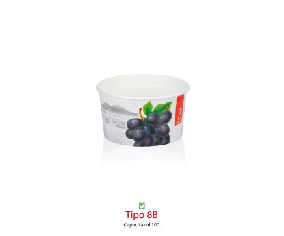 Bild von  8B NFD BECHER FRÜCHTE 100ml (2000 ST)