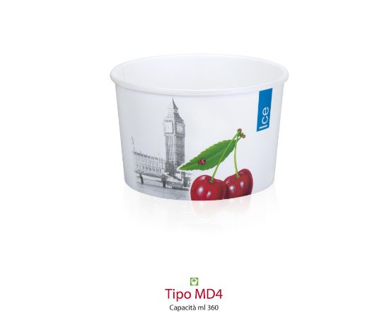 Bild von MED MD 4 BECHER 360ml ICE+CITY (1000 ST)