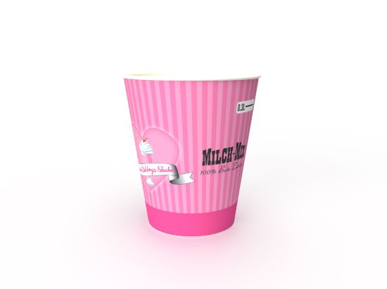 Bild von MILKSHAKE-BECHER 0,3LT LIEBLINGS-SHAKE (1000ST)