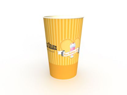 Bild von MILKSHAKE-BECHER 0,4LT LIEBLINGS-SHAKE (1000ST)