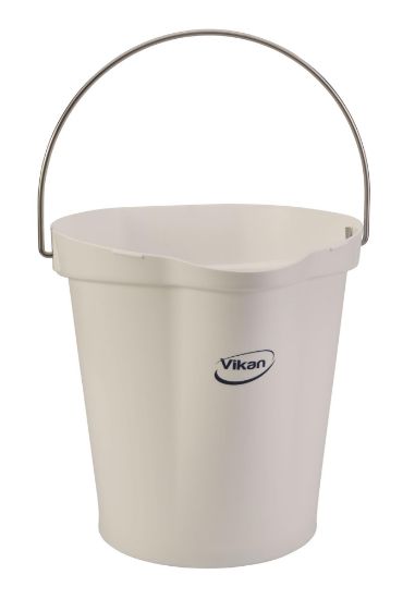 Bild von *VIKAN- HYGIENEEIMER 12L / WEIß