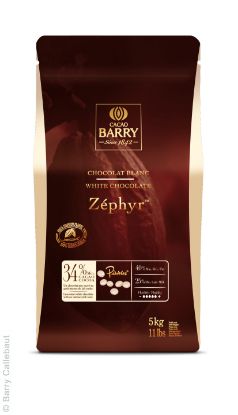 Bild von *CALLEBAUT ZEPHYR PISTOLES  WEISS