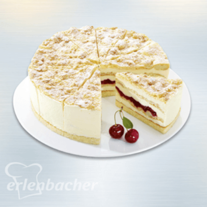 Bild von 1 ST. FLOCKENSAHNE-TORTE (UK = 4STK )