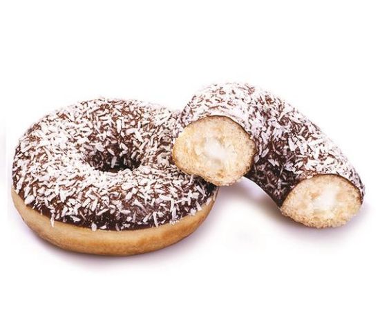 Bild von 36 ST. DONUT DUNKEL MIT KOKOSFÜLLUNG