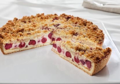 Bild von 1 ST. KIRSCHKUCHEN MIT BUTTERSTREUSEL ( UK = 4 STK