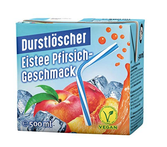 Bild von DURSTLÖSCHER EISTEE PFIRSICH 12X0,5 LTR.