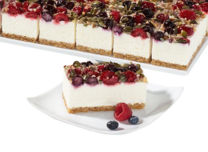 Bild von *1 ST. BEEREN-SKYR-SCHNITTE GLUTENFREI (UK = 4ST.)