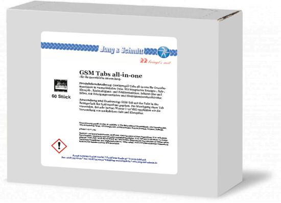 Bild von J&S GSM-TABS ALL-IN-ONE / 60 STÜCK