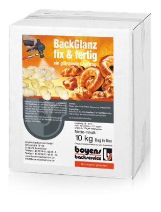 Bild von BACKGLANZ FIX+FERTIG 10KG