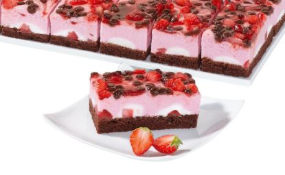 Bild von 1 ST. ERDBEER-SCHNITTE VEGAN ( UK = 4 STK )