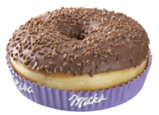 Bild von 48 ST. SCHOKO DONUT MIT MILKA