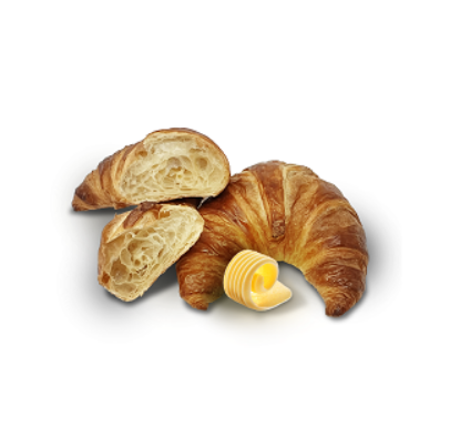 Bild von 90 ST. GOURMET CROISSANT 80 GR. GEBOGEN