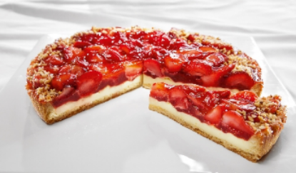 Bild von *1 ST. ERDBEER-TARTE (UK = 4 ST.)