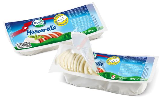 Bild von 400GR. MOZZARELLA GESCHNITTEN    (UK=5x400gr.)