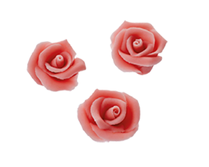 Bild von *DD 91301 MARZIPAN ROSEN ROSA