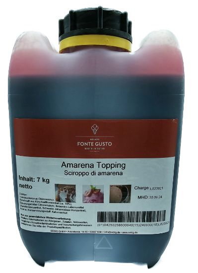 Bild von AMARENA-SIRUP FONTE GUSTO (7KG)