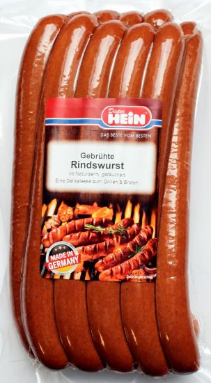 Bild von 12 X 85 GR. HOT DOG WÜRSTCHEN