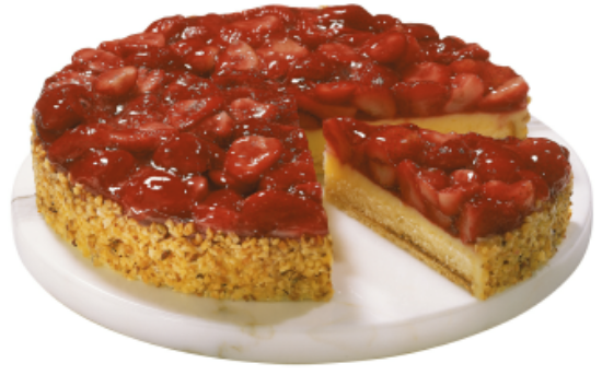 Bild von 1 ST. ERDBEER FRUCHTKUCHEN 28 CM ( UK = 4 STK )