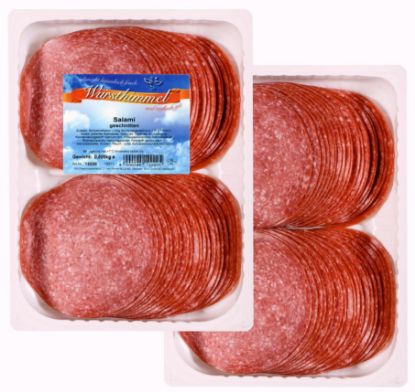 Bild von 0,5 KG SALAMI GESCHNITTEN