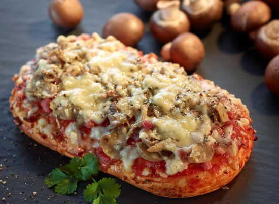 Bild von 30 ST. PIZZAZUNGE SCHINKEN CHAMPIGNON