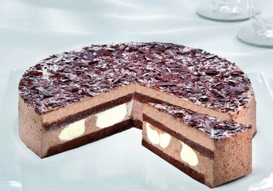 Bild von 1 ST. SCHOKO-MOUSSE-TORTE (UK = 4 STK )