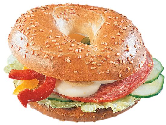 Bild von 40 ST. SESAM-BAGEL