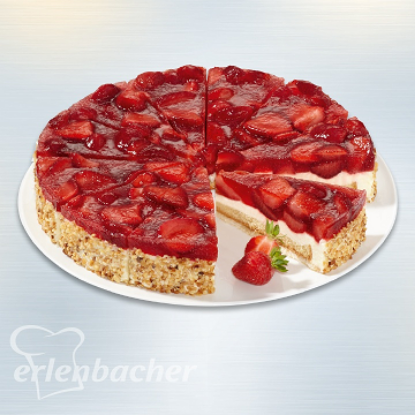 Bild von 1 ST. ERDBEER FRUCHTKUCHEN 12 PORTIONEN (UK=4STK)