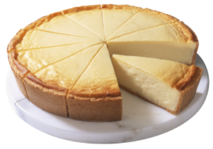 1 ST. PREMIUM-RAHM-KÄSE-TORTE ( UK = 4 STK )