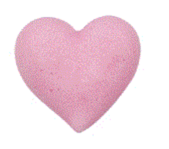 Bild von *BOM Herz rosa 15mm Zucker (100St/Ktn)
