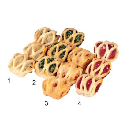 160 ST. MINI-BOX HERZHAFT 4-FACH SORT. 20 GR.