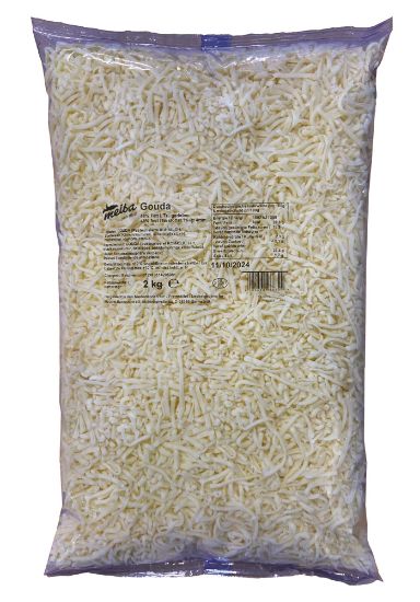 Bild von *KRT GOUDA GERIEBEN 48% (5x2kg)