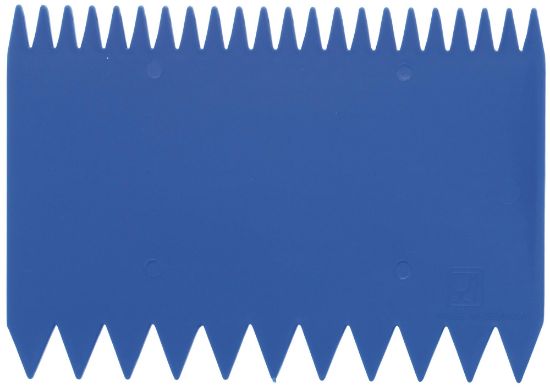 Bild von GARNIERKAMM 110x75mm BLAU