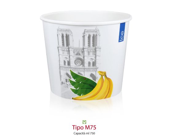 Bild von MED M75 BECHER 750ML FRÜCHTE (600 ST)