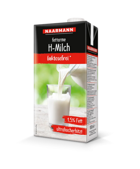 Bild von *12x1LTR. H-MILCH 1,5% laktosefrei