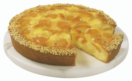 Bild von *1 ST. HIMBEER-KÄSE-SAHNE-TORTE GESCHNITTEN