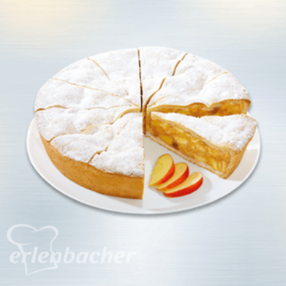1 ST. GEDECKTER APFELKUCHEN (UK=4 STK)