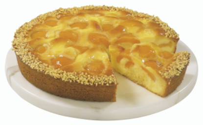 Bild von *1 ST. HIMBEER-KÄSE-SAHNE-TORTE GESCHNITTEN