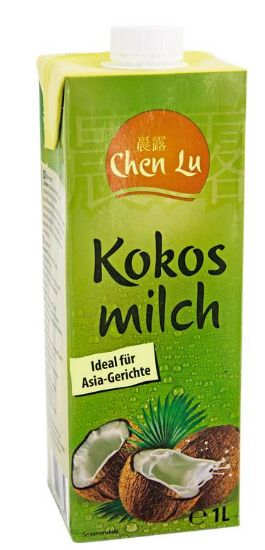 Bild von KOKOSMILCH Tetrapack (12x1ltr)