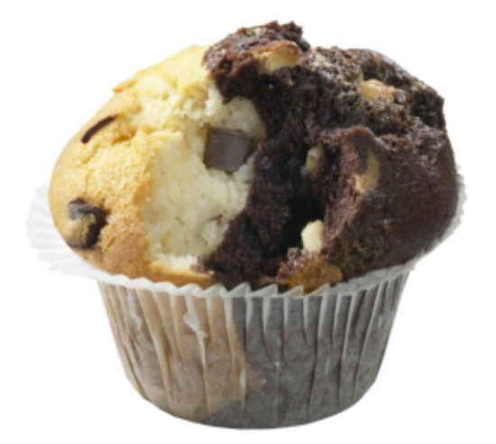 Bild von 36 ST. BLACK & WHITE MUFFIN POF