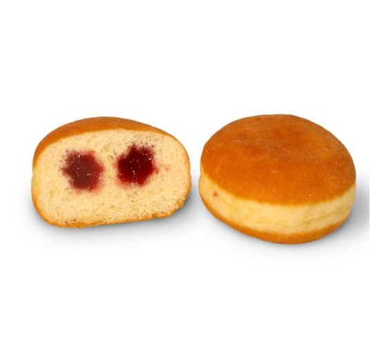 Bild von 48 ST. BERLINER GEFÜLLT HIMBEER/JOHANN. 70 GR.