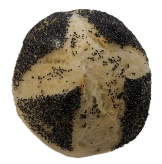 Bild von 60 ST. MAILÄNDER-BRÖTCHEN MIT MOHN 120 GR. 