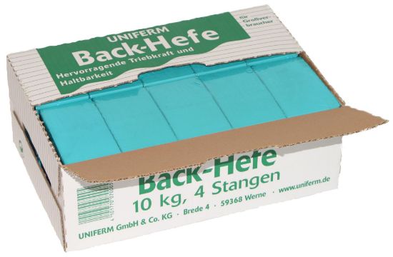 Bild von 10KG UNIFERM BACK-HEFE 4x2,5KG