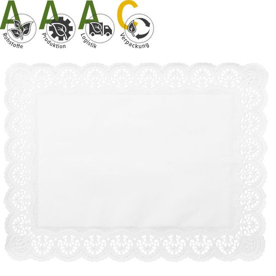 Bild von 100 TORTENSPITZEN 34x26 RECHT.