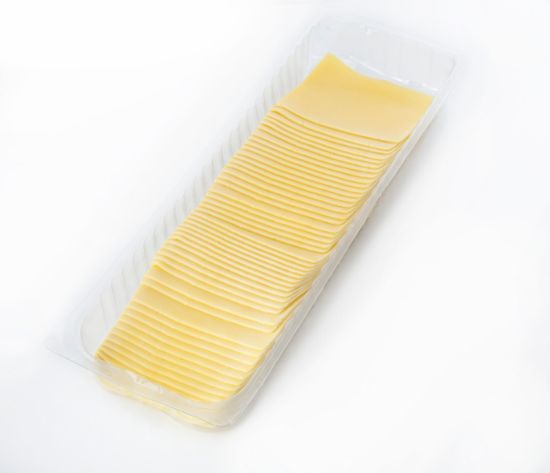 Bild von 1KG GOUDA SCHEIBEN 10x10CM 20 GR. GEFÄCHERT