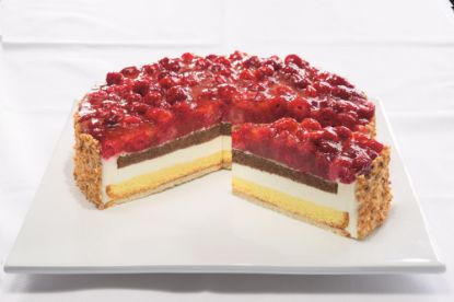 Bild von 1 ST. HIMBEER-KÄSE-SAHNETORTE