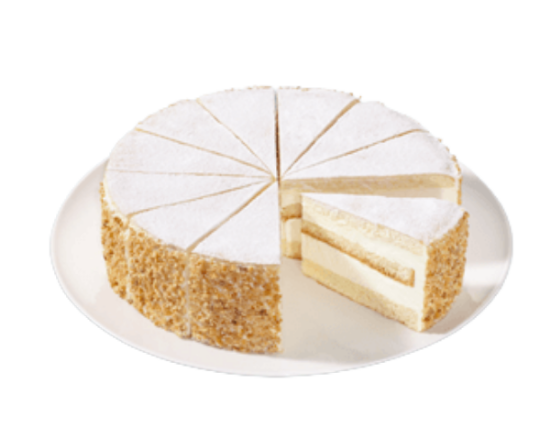 Bild von *1 ST. KÄSE-SAHNE-TORTE GESCHN.